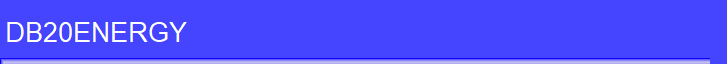 DB20ENERGY