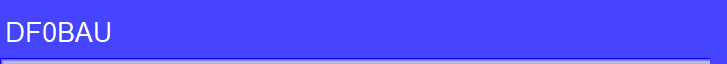 DF0BAU