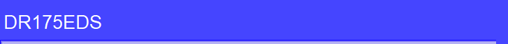 DR175EDS