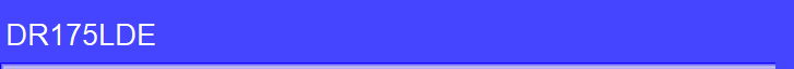 DR175LDE