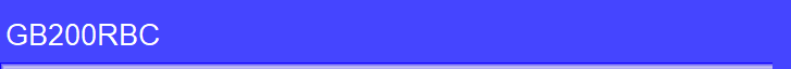 GB200RBC