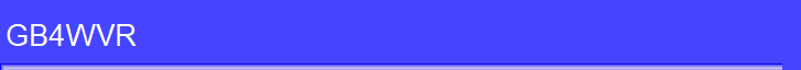 GB4WVR