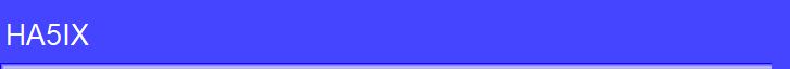 HA5IX