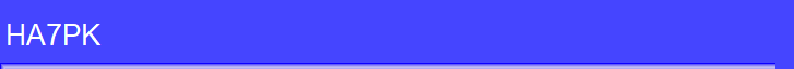 HA7PK