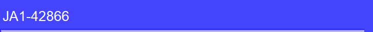JA1-42866