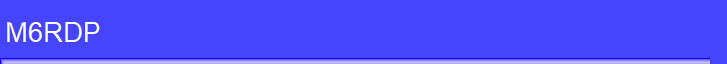 M6RDP