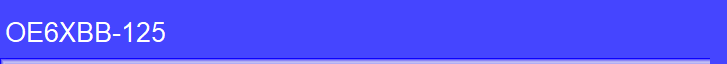 OE6XBB-125