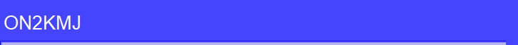 ON2KMJ