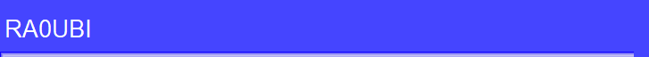 RA0UBI