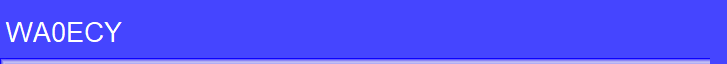WA0ECY
