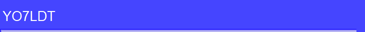 YO7LDT