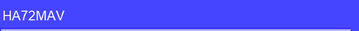 HA72MAV