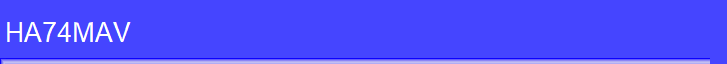 HA74MAV