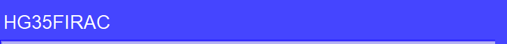 HG35FIRAC